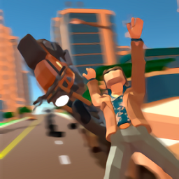 混乱交通摩托车骑士手机版