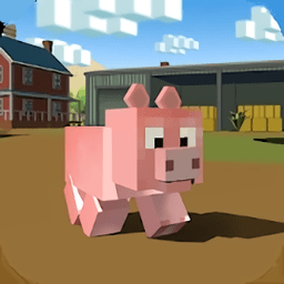 块状猪模拟器3d游戏