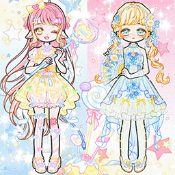 卡哇伊装扮女孩游戏