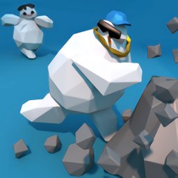 雪上赛跑手游