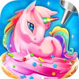 彩虹独角兽冰淇淋游戏