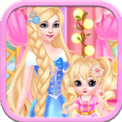 芭比公主做妈妈游戏